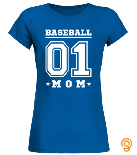 #1 Baseball Mom T Shirt