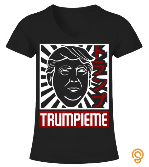 Donald Trump Anime Manga Otaku Fun Motive T Shirt