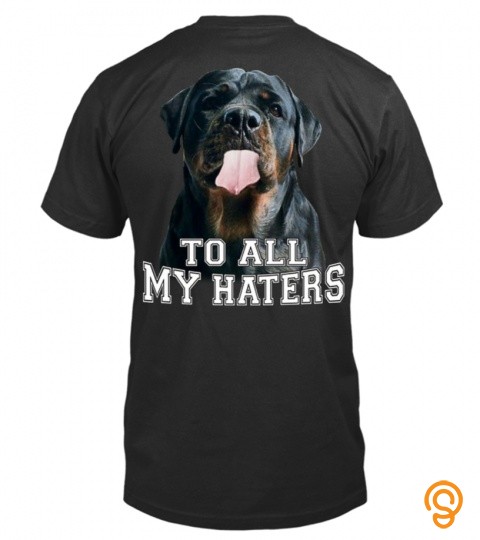 ROTTWEILER   TO ALL MY HATERS