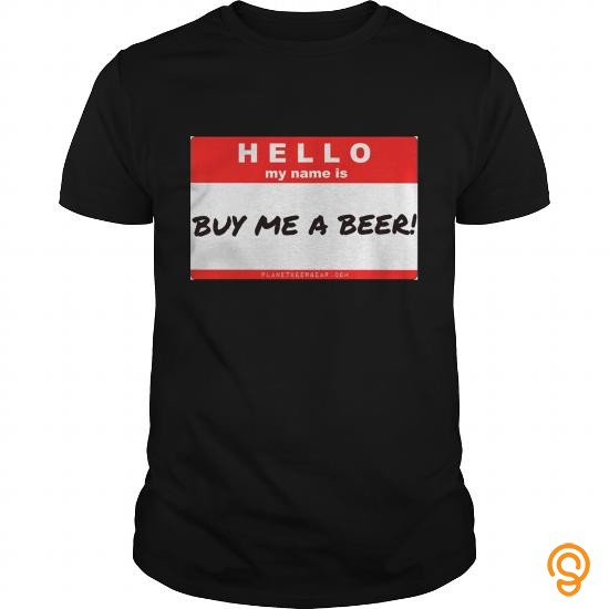 Easy Wear Buy Me A Beer Name Tag Men's Hooded Sweatshirt Men's Hoodie T Shirts Wholesale