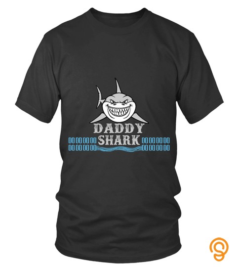 Daddy Shark   Father's Day T shirt for New Dad!