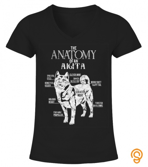 Cool Akita Anatomy Clos Gifts  Dog Lovers Men Women Premium 