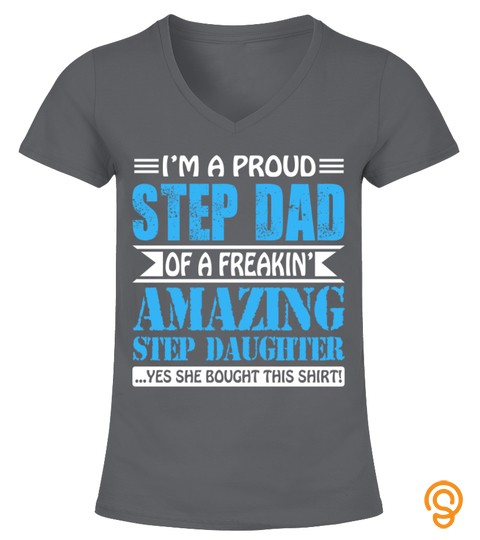 Step Dad Shirt Fathers Day Gift