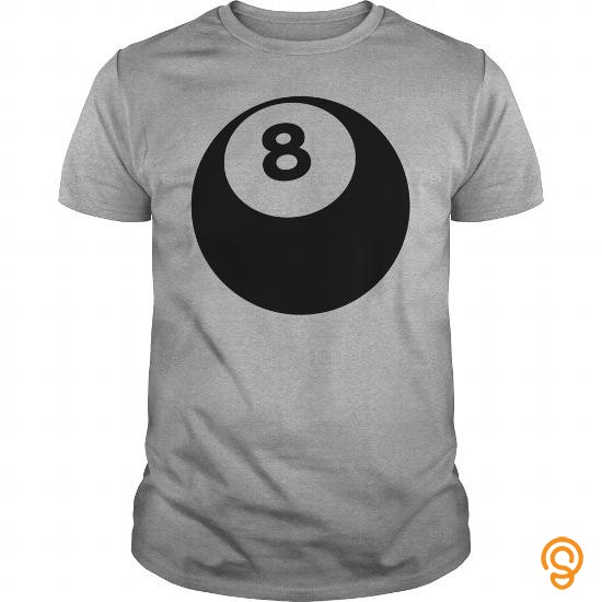 Avant Garde Gray eight 8 ball Women's T Shirts Women's V Neck T Shirt T Shirts Sayings Women