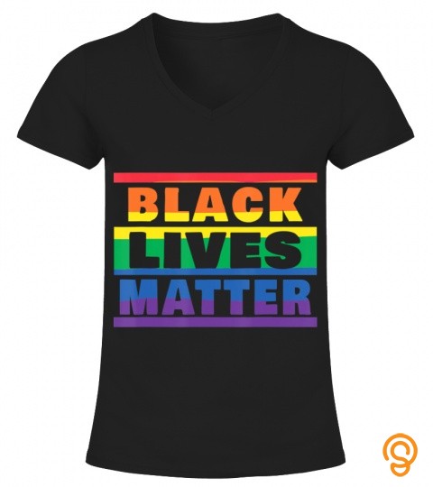 LGBTQ Pride & Black Lives Matter We March To End Hate 2020 T Shirt