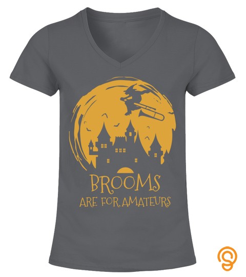 Halloween Witch Brooms Amateurs Shirt