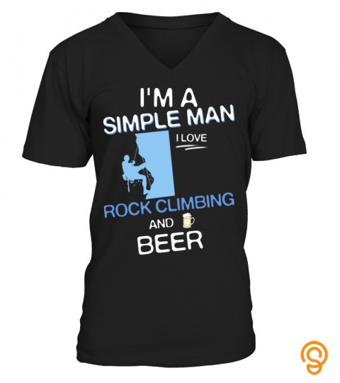 I'm a simple man, I love rock climbing and beer