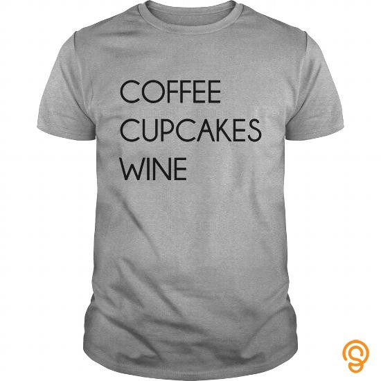 Intricate Coffee Cupcakes Wine Women's T Shirts Women's T Shirt T Shirts Graphic