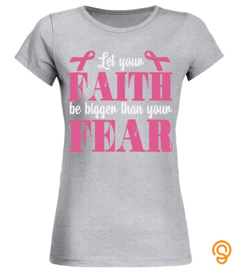 Breast Cancer Faith Fear Quote  Motivation Fight Strong