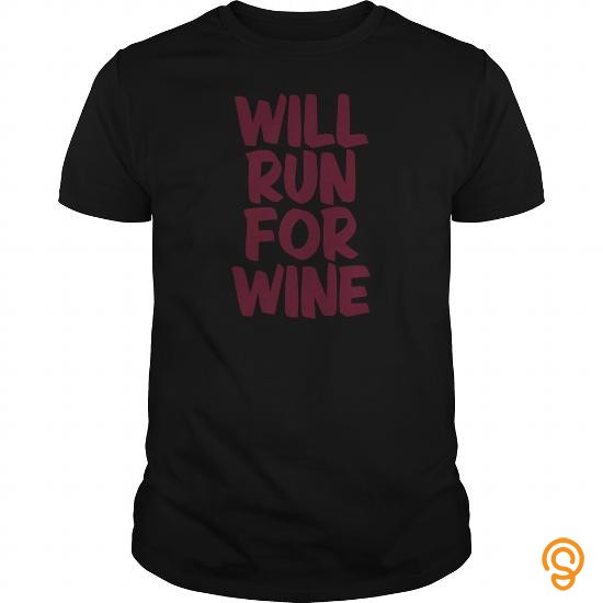 Full-priced WILL RUN FOR WINE Underwear Women's String Thong T Shirts For Adults