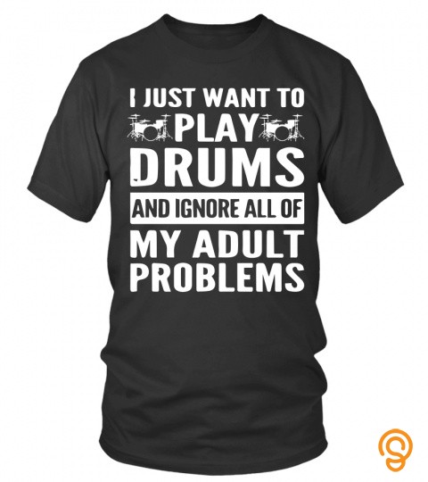 Drums: T Shirt & Hoodie