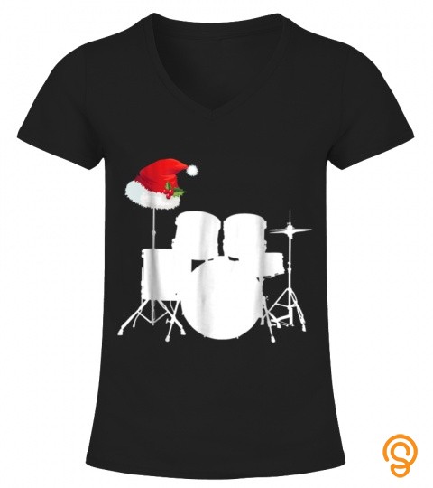 Drums Christmas T Shirt