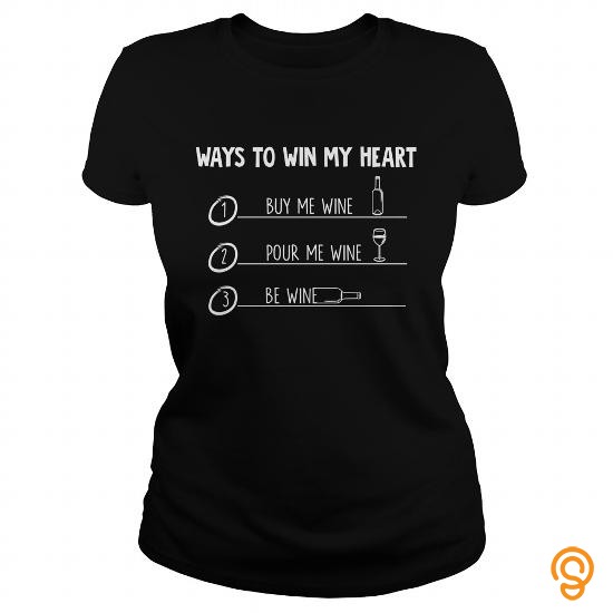Avant Garde WAYS TO WIN MY HEART Tee Shirts Graphic