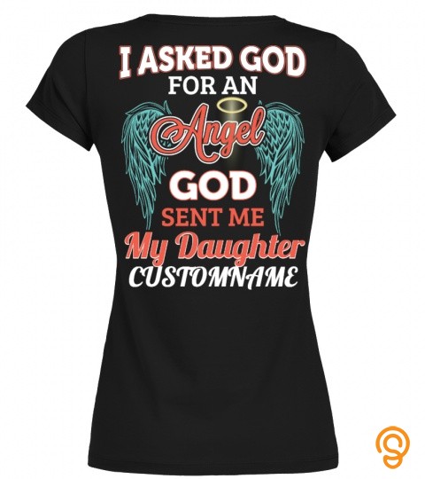 Mom Shirt (With daughter's name on it!)