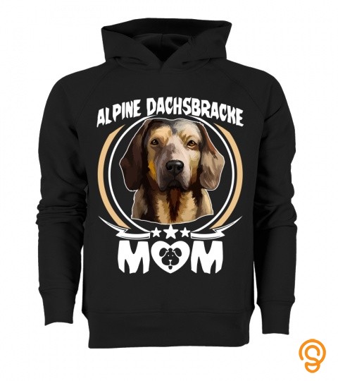 ALPINE DACHSBRACKE MOM T SHIRT FOR DOG MOTHERS GIFT IDEA