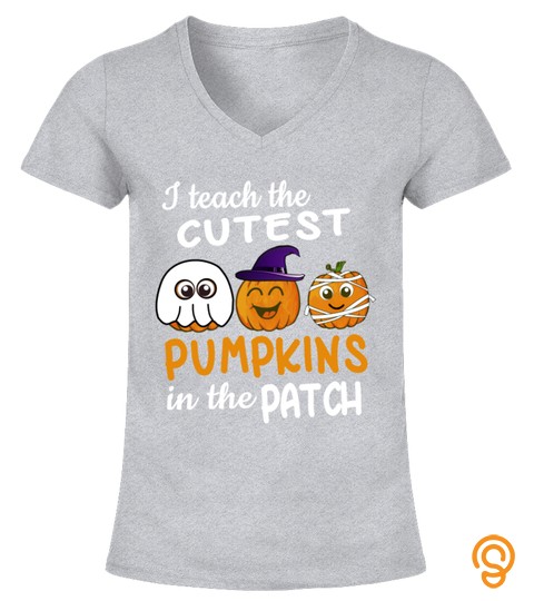 Teachers Gift Cutest Pumpkins In The Patch Halloween School Sweatshirt