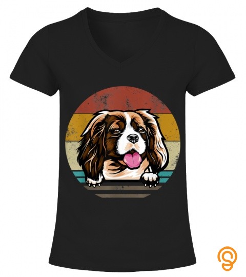 Cavalier King Charles Dog Shirt Fathers Day Xmas For Dad Mom T Shirt