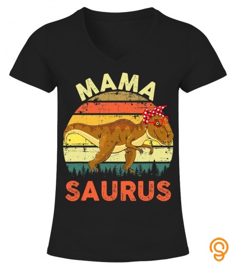 Mamasaurus Dinosaur Shirt Mama Saurus Family Matching T Shirt
