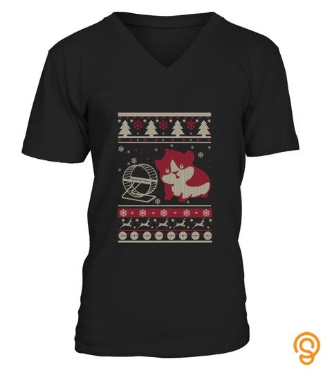 Guinea Pig Ugly Christmas 2 T Shirt