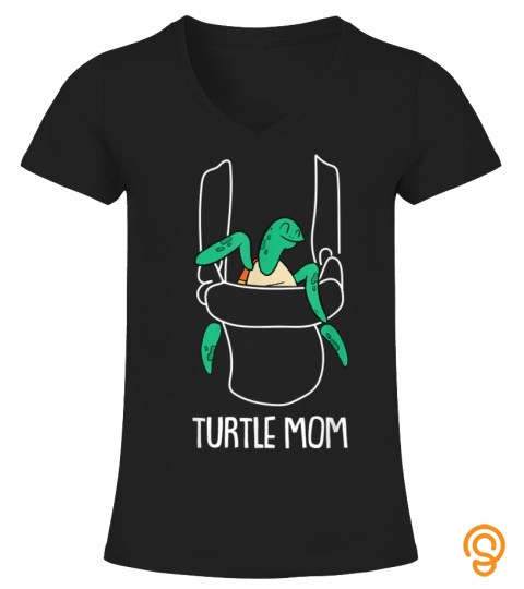 Turtle Mom Mothers Day Reptile Pet Animal Mommy Mama T Shirt