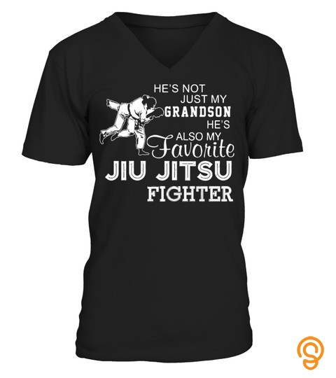 He's Not Just My Grandson He's Also My Favorite Jiu Jitsu Fighter Tee Shirt