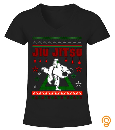 Jiu Jitsu Chirtmas T Shirts