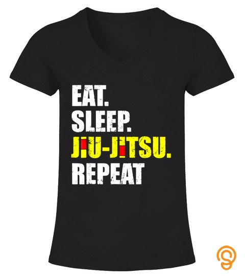 Eat Sleep Jiu Jitsu Repeat T Shirts