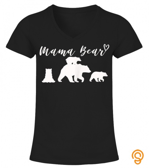 Mama Bear Toddler Baby Kids T Shirt