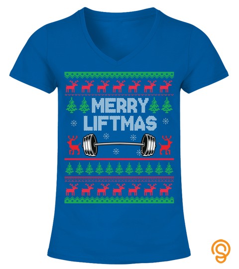 Merry Liftmas Ugly Christmas Gift For Weightlifting Lovers Sweatshirt