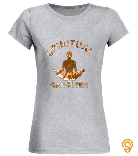Spiritual Gangster Yoga Meditation Gym Bodybuilding T Shirt