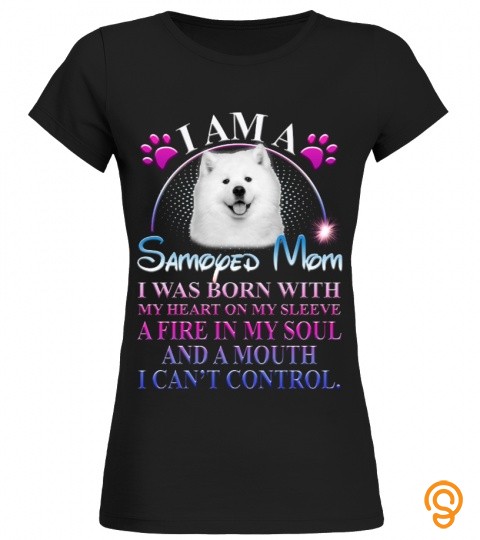 Samoyed Heart Mom