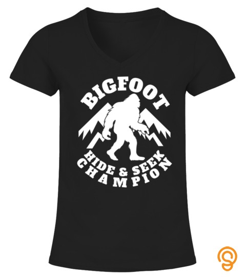 Bigfoot Hide And Seek Champion Yeti Bigfoot Fans Tshirt   Hoodie   Mug (Full Size And Color)