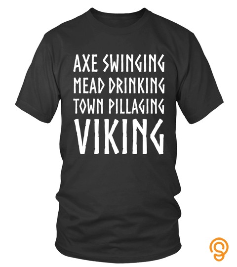 Funny Viking T Shirt For Nordic Norse Mythology Fan