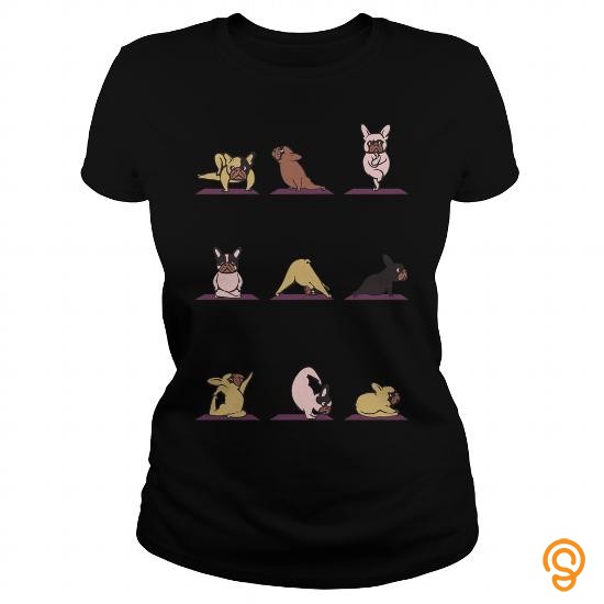 Fitted Frenchie Yoga Tee Shirts Target