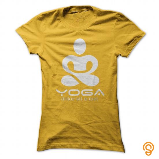 Style Dolor Sit A Met Yellow T Shirts Screen Printing