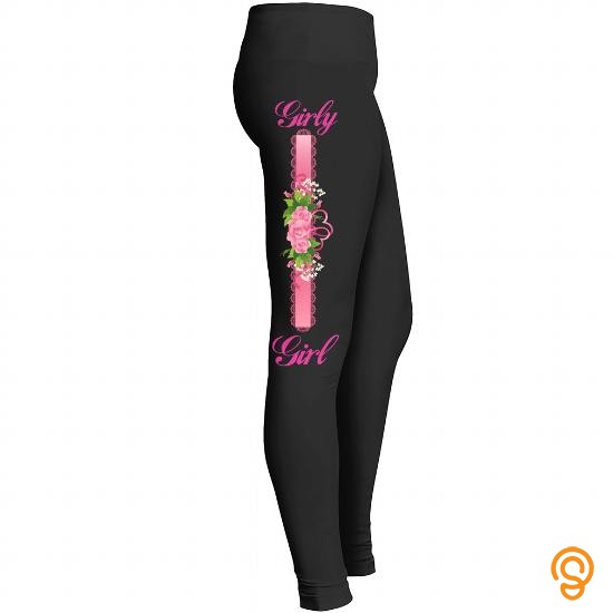 Quality Girly Girl Leggings T Shirts For Adults