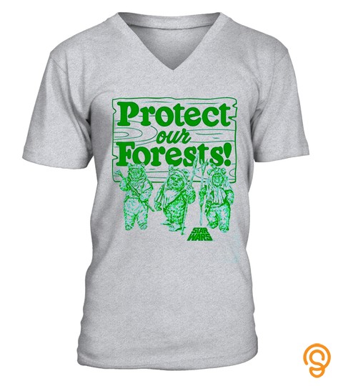 Star Wars Ewoks Protect Our Forests Camp Graphic   Star Wars