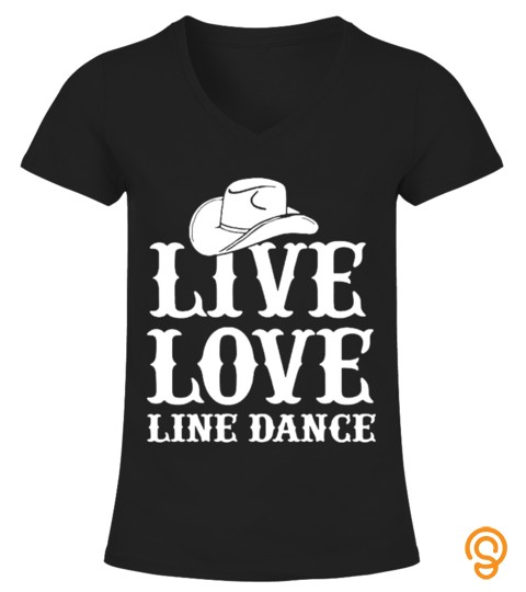 Live Love Line Dance T Shirt