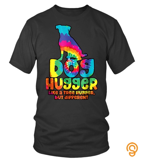 Dog Tshirt   Peace dog hugger tie dye tshirt for the groovy hippie