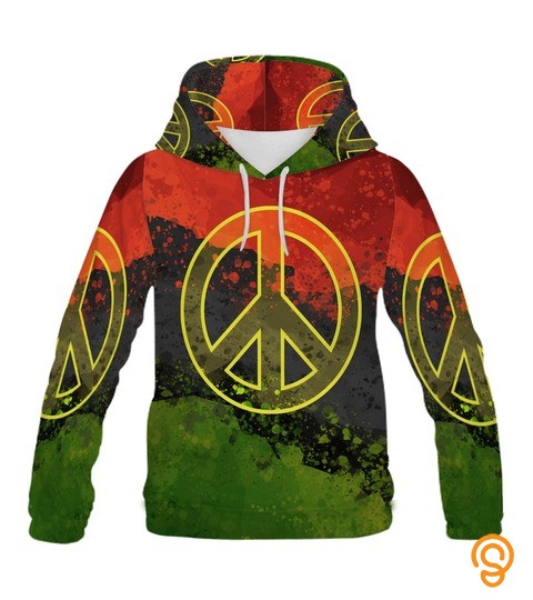 PEACE All over Hoodie