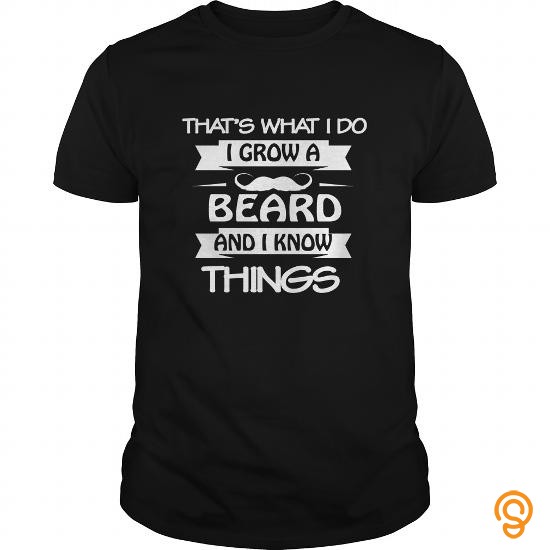 Professional Drink Lover T Shirt I Grow A Beard And I Know Things Gift T Shirts Clothing Brand