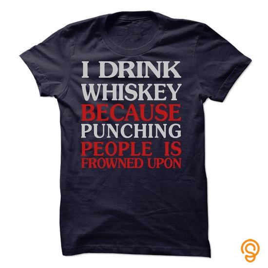 Quality I drink whiskey AC Tee Shirts Sayings Men