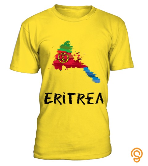 Eritrea Shirt Flag Map...