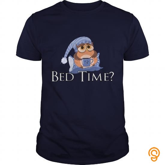 Intricate Bed Time Owl Tee Shirts Screen Printing