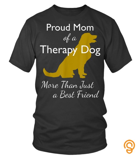 Therapy Dog TShirt Therapy Dog Mom Canine Volunteer