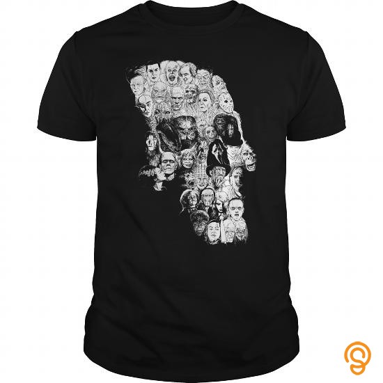 Cool Horror Skull T Shirts For Sale
