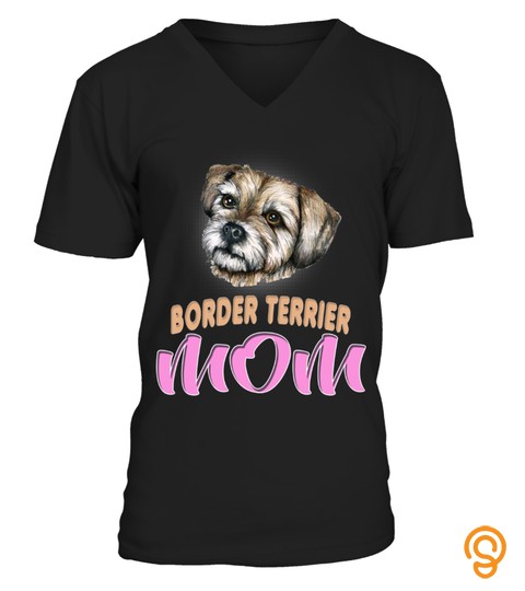 Hipster Border Terrier Mom Dog