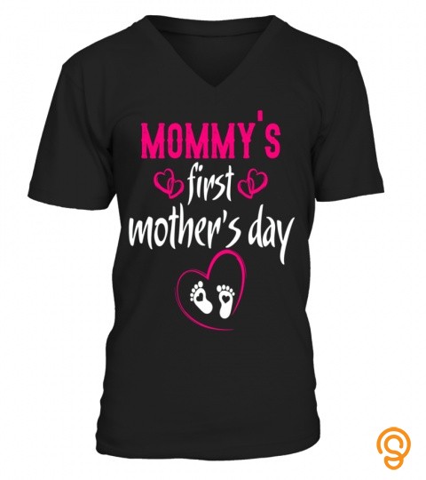 Mommy's first Mother's day Gifts shirt C