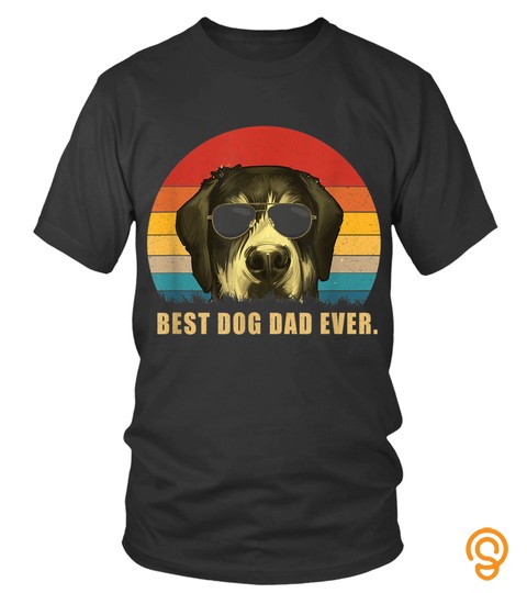 Vintage Best Dog Dad Ever T shirt Greater Swiss Mountain Dog TShirt