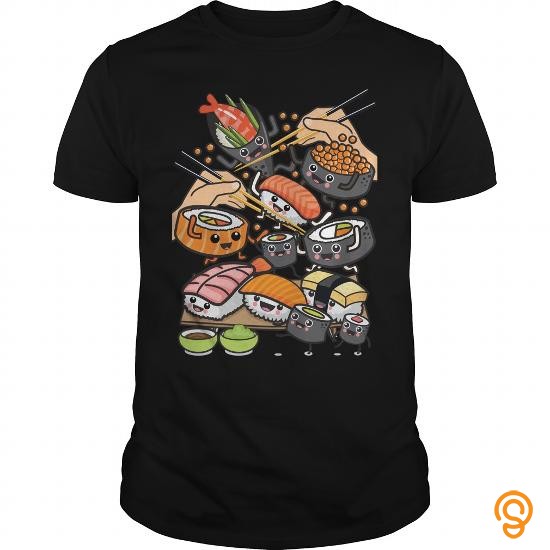 Beautiful Sushi Party! T Shirt Tee Shirts For Adults
